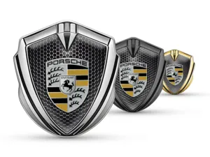 Porsche Badge Auto Custom Disegno Drift High-End